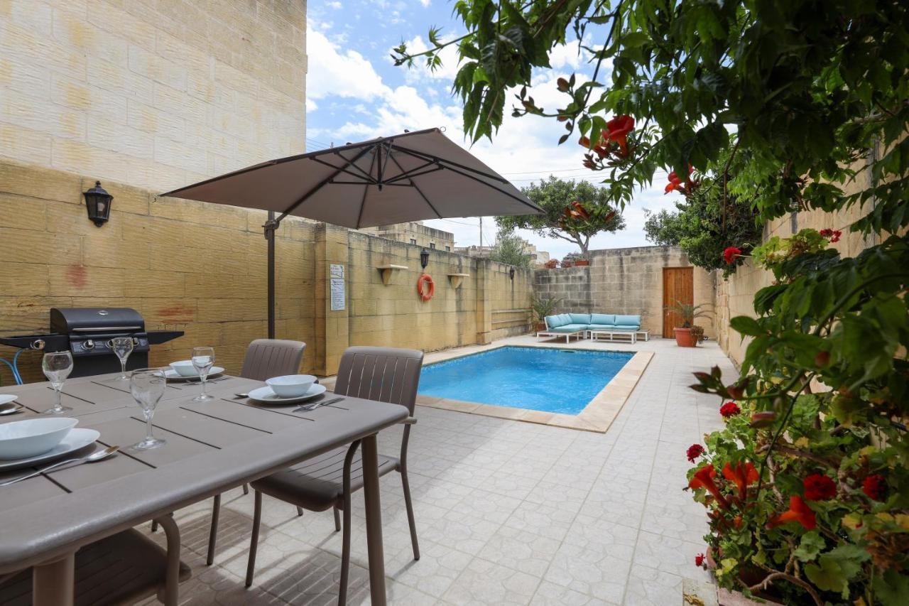 Superb Maltese Farmhouse With Private Pool Villa Victoria Eksteriør billede